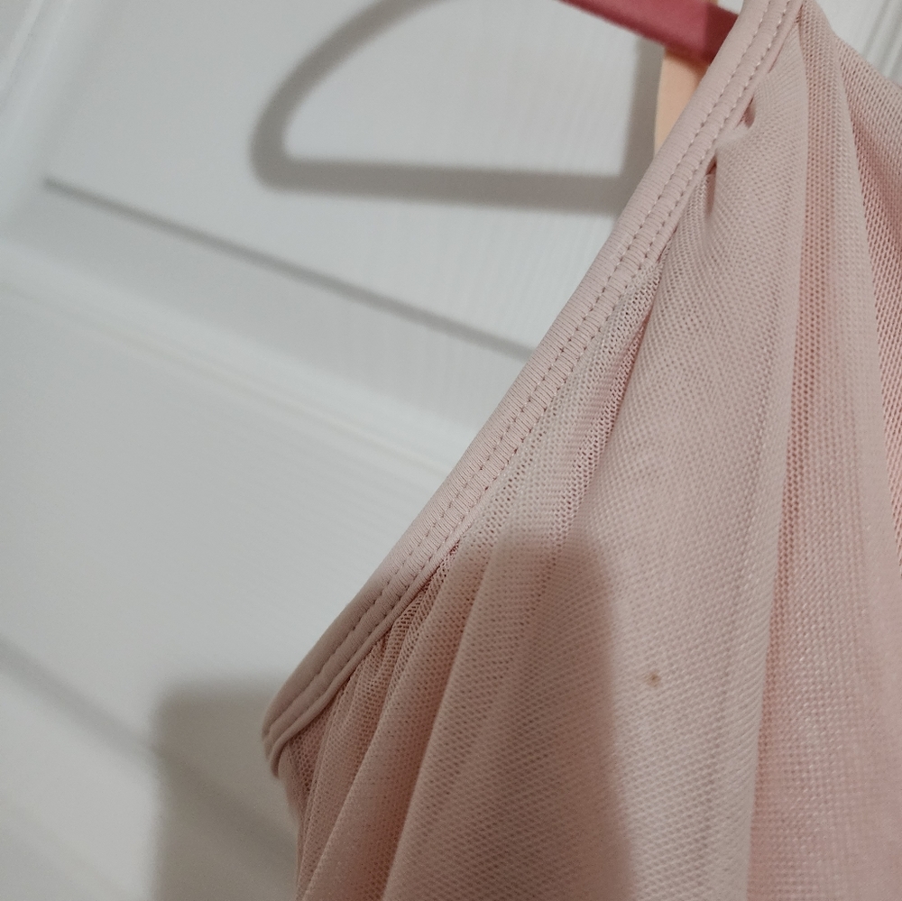 Fabletics Light Pink Wrap Tank - image 3